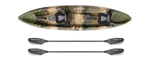 Best Rated Fishing Kayaks - Elkton Outdoors Tandem Kayak