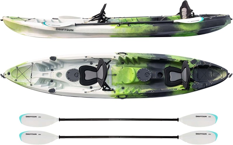 Best Rated Fishing Kayaks - DRIFTSUN Teton 120 Hard Shell Kayak