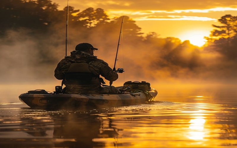 Kayak fishing